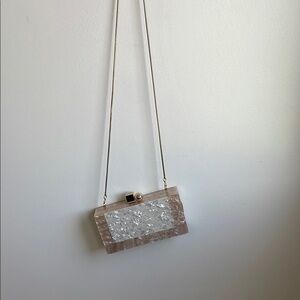 Elegant Beige Clutch Bag